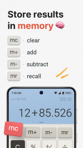 اسکرین شات 5 برنامه Calculator Plus with History