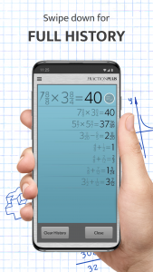 اسکرین شات برنامه Fraction Calculator Plus 3