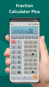 اسکرین شات 1 برنامه Fraction Calculator Plus