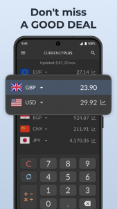 اسکرین شات برنامه Currency Converter Plus 3