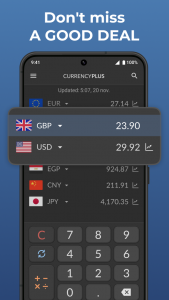 اسکرین شات 4 برنامه Currency Converter Plus