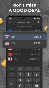 اسکرین شات برنامه Currency Converter Plus 3