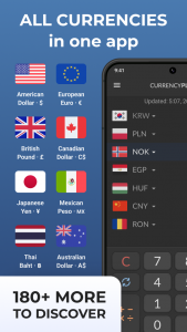 اسکرین شات 2 برنامه Currency Converter Plus