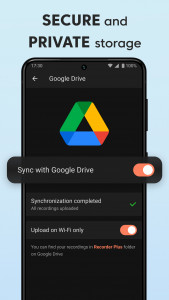 اسکرین شات 5 برنامه Sound Recorder Plus: Voice Rec