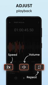 اسکرین شات برنامه Sound Recorder Plus: Voice Rec 4