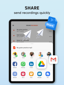 اسکرین شات برنامه Sound Recorder Plus: Voice Rec 7