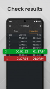 اسکرین شات برنامه Multi Timer: Timer + Stopwatch 5