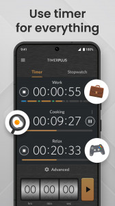 اسکرین شات برنامه Multi Timer: Timer + Stopwatch 3