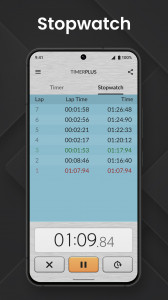 اسکرین شات برنامه Multi Timer: Timer + Stopwatch 2