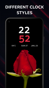 اسکرین شات 1 برنامه Digital Clock