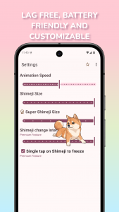 اسکرین شات 5 برنامه Shimeji: Screen Buddies