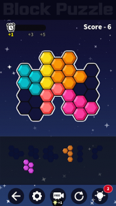 اسکرین شات بازی Block Puzzle Hexa 2