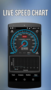 اسکرین شات برنامه GPS Speedometer 7