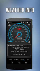اسکرین شات برنامه GPS Speedometer 1