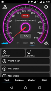 اسکرین شات برنامه GPS Speedometer 6