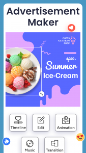اسکرین شات 2 برنامه Marketing Video Maker Ad Maker