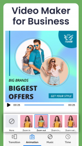 اسکرین شات 3 برنامه Marketing Video Maker Ad Maker