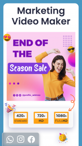 اسکرین شات 4 برنامه Marketing Video Maker Ad Maker