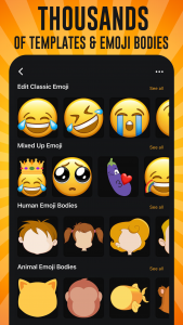 اسکرین شات برنامه Emoji Maker Pro: Design Emojis 5