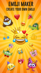 اسکرین شات برنامه Emoji Maker Pro: Design Emojis 1