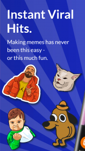 اسکرین شات برنامه Meme Maker Pro: Design Memes 1