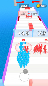 اسکرین شات بازی Crowd Multiplier 3D 1