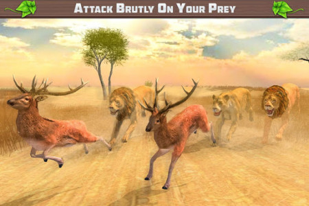 اسکرین شات بازی Lion Family Simulator: Jungle Survival 8