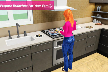 اسکرین شات بازی Virtual Mother Happy Family Simulator 8