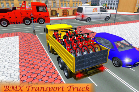 اسکرین شات بازی Bicycle Transport Truck Driver 3D 7