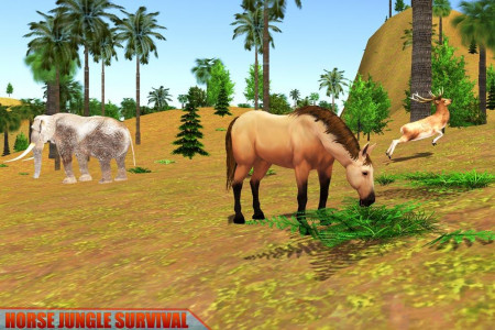 اسکرین شات بازی Horse Family Simulator 1