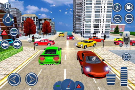 اسکرین شات بازی Driving School 3D 2017 2