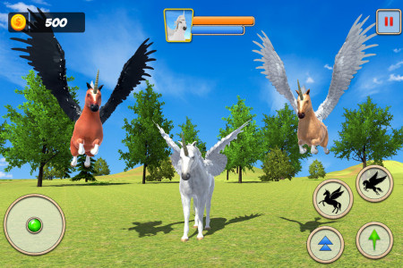اسکرین شات بازی Unicorn Family Simulator Game 1