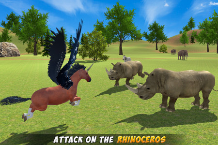 اسکرین شات 2 بازی Unicorn Family Simulator Game