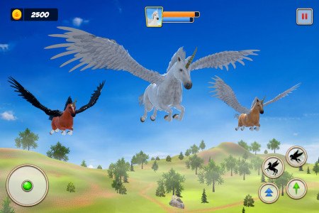 اسکرین شات 4 بازی Unicorn Family Simulator Game