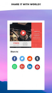 اسکرین شات برنامه Digital Brochure Maker, Video Marketing App 7