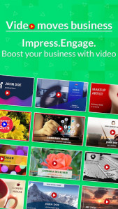 اسکرین شات برنامه Digital Video Business Card Maker 3