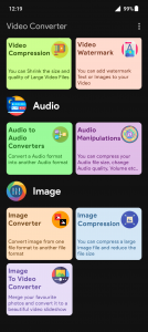 اسکرین شات 3 برنامه Video Converter : MP4 to MP3