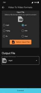 اسکرین شات 6 برنامه Video Converter : MP4 to MP3