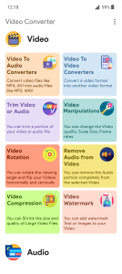 اسکرین شات 2 برنامه Video Converter : MP4 to MP3