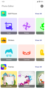 اسکرین شات 1 برنامه Photo Tools : Image Editor App