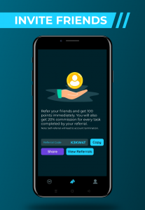 اسکرین شات 4 برنامه WePointz: Play and Earn