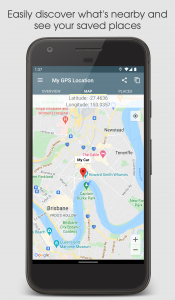 اسکرین شات برنامه My GPS Location: Realtime GPS 2