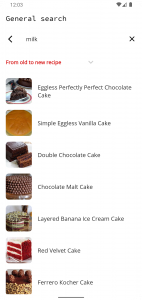 اسکرین شات برنامه Cake Recipes 6