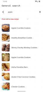 اسکرین شات برنامه Cookie Recipes 6
