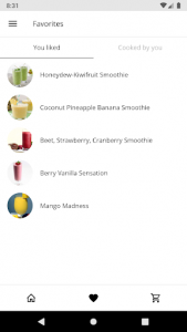 اسکرین شات برنامه Healthy Smoothie Recipes 4