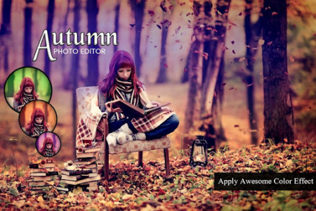 اسکرین شات برنامه Autumn Photo Editor 4