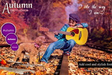 اسکرین شات برنامه Autumn Photo Editor 2
