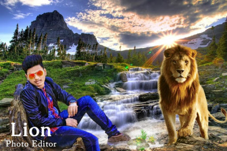 اسکرین شات برنامه Lion Photo Editor 4