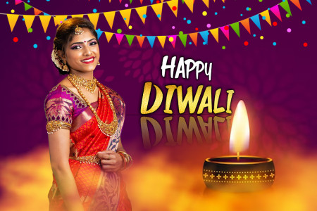 اسکرین شات برنامه Diwali Photo Frame 4