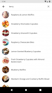 اسکرین شات برنامه Cupcake Recipes 6